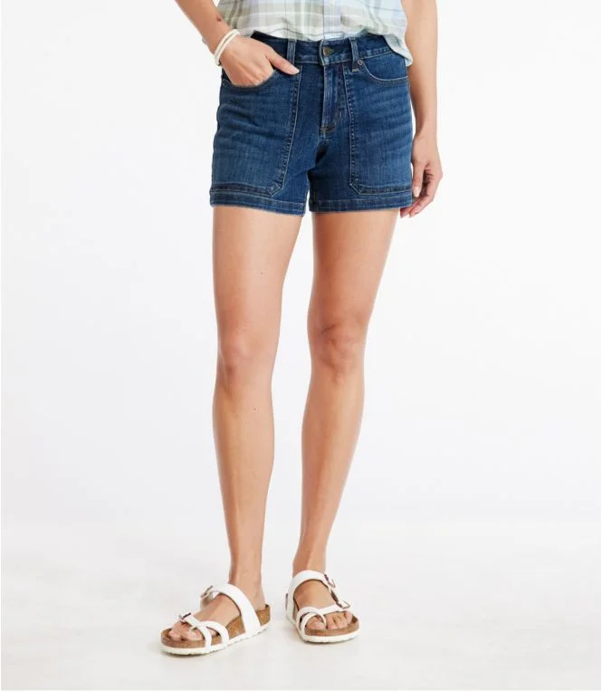 Women''s BeanFlex® Denim Short, Mid-Rise - Image 3