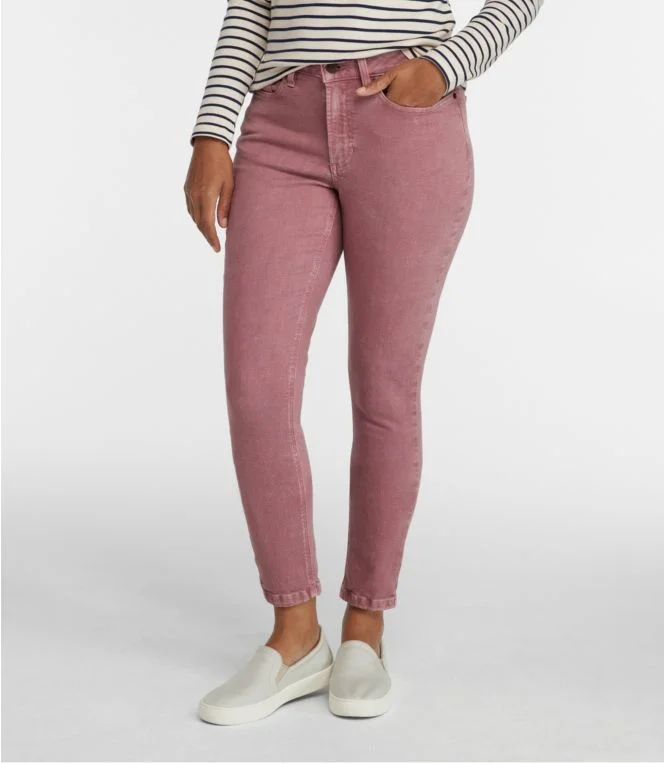 Women''s BeanFlex®Jeans, High-Rise Slim-Leg Ankle Color - Image 7