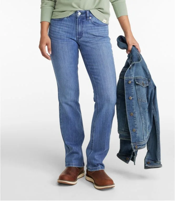 Women''s BeanFlex® Jeans, Mid-Rise Bootcut