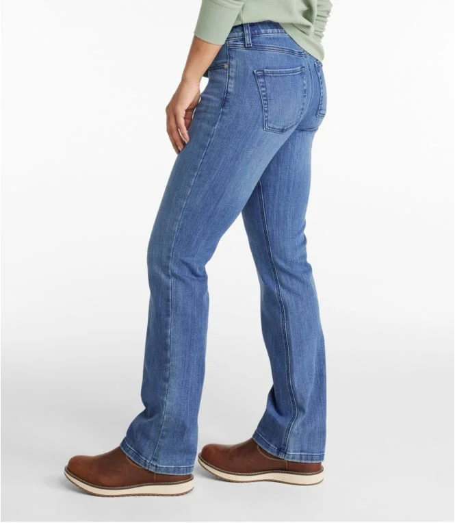Women''s BeanFlex® Jeans, Mid-Rise Bootcut - Image 4