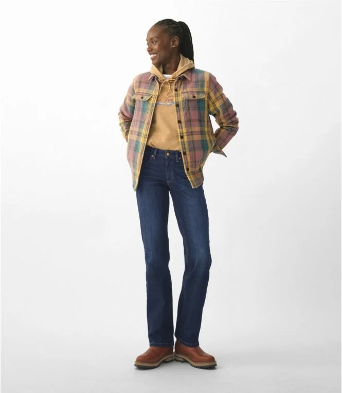 Women''s BeanFlex® Jeans, Mid-Rise Bootcut - Image 6