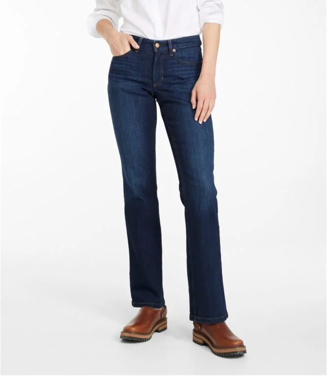 Women''s BeanFlex® Jeans, Mid-Rise Bootcut - Image 8