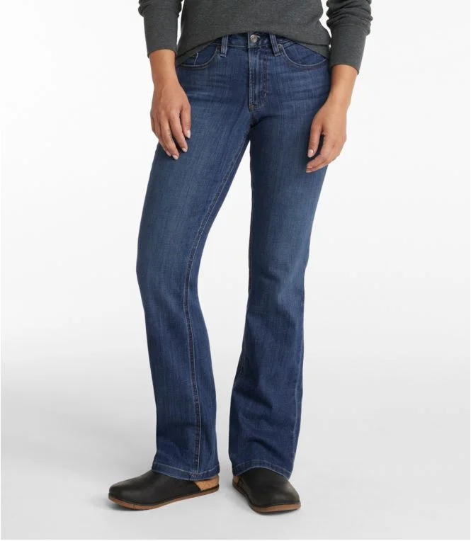 Women''s BeanFlex® Jeans, Mid-Rise Bootcut - Image 9