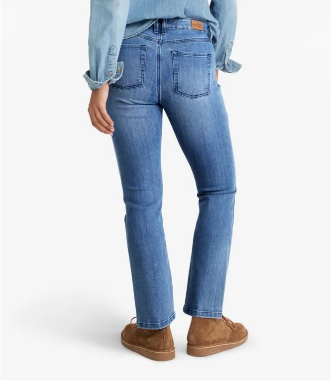 Women''s BeanFlex® Jeans, Mid-Rise Straight-Leg - Image 3