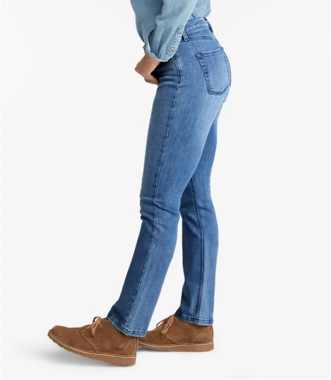 Women''s BeanFlex® Jeans, Mid-Rise Straight-Leg - Image 4