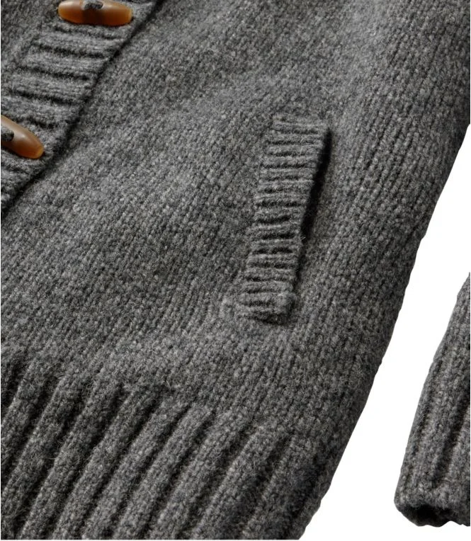 Women''s Bean''s Classic Ragg Wool Sweater, Cardigan - Image 5