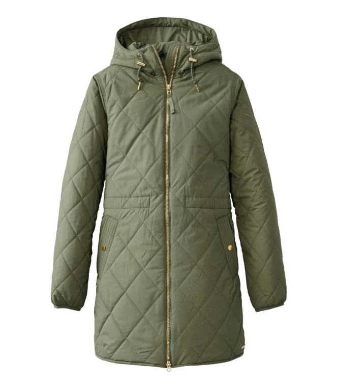 Women''s Bean''s Cozy Quilted Coat - Image 8