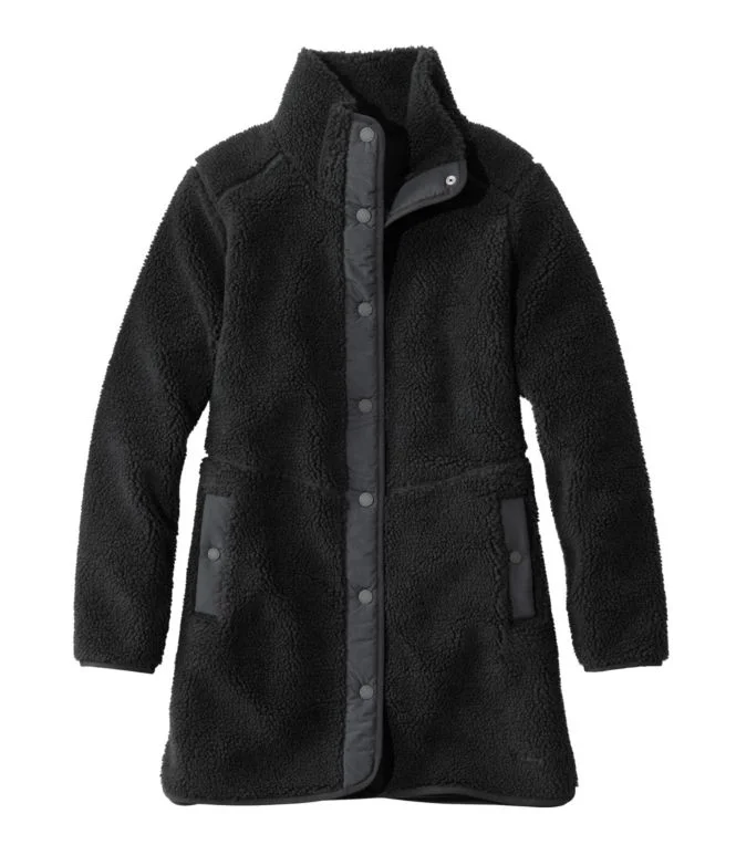 Women''s Bean''s Sherpa Fleece Coat