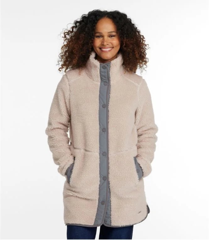 Women''s Bean''s Sherpa Fleece Coat - Image 3