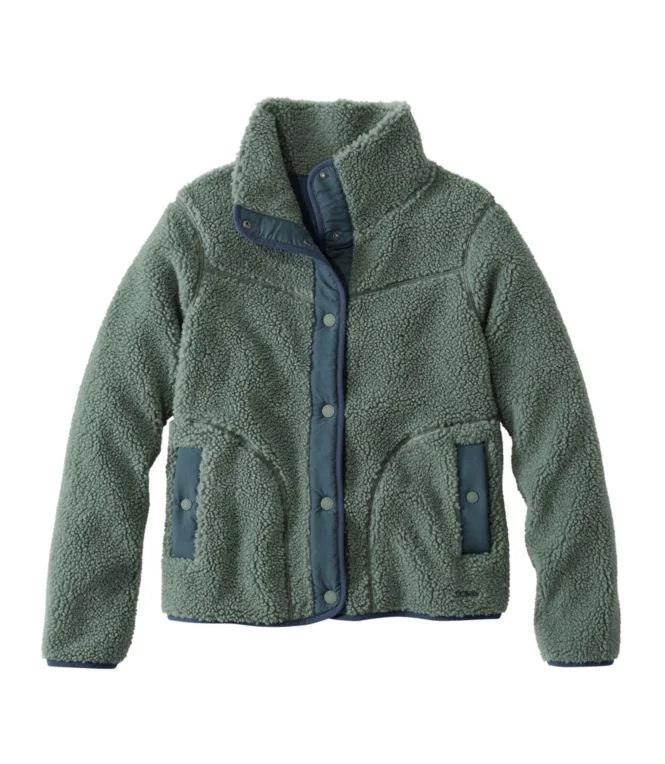 Women''s Bean''s Sherpa Fleece Jacket - Image 13
