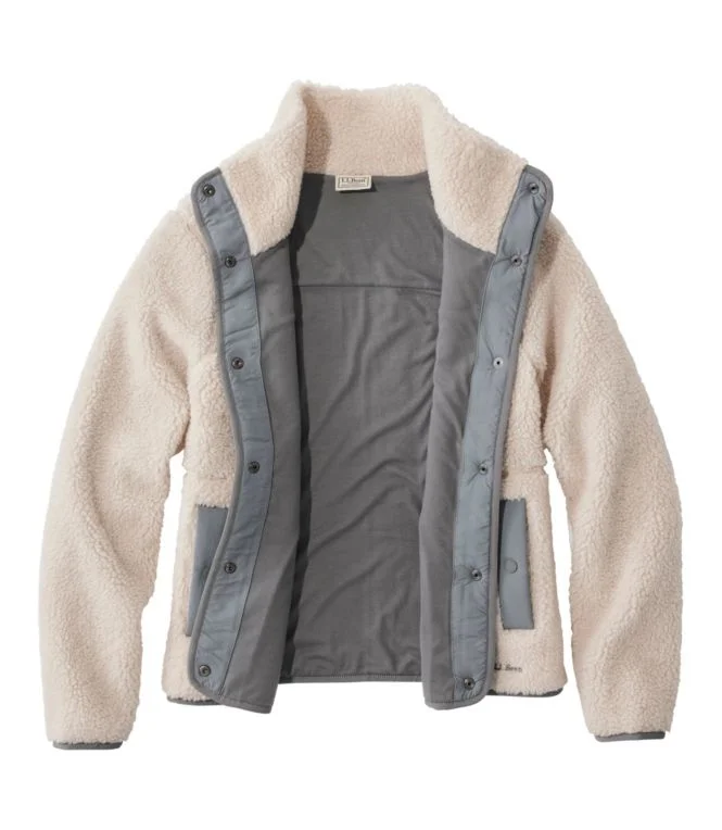 Women''s Bean''s Sherpa Fleece Jacket - Image 5