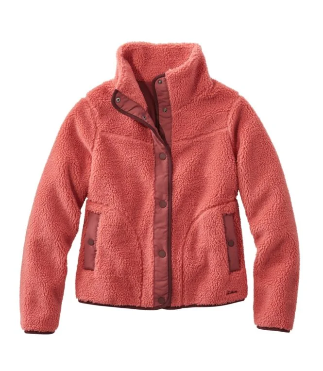 Women''s Bean''s Sherpa Fleece Jacket - Image 9