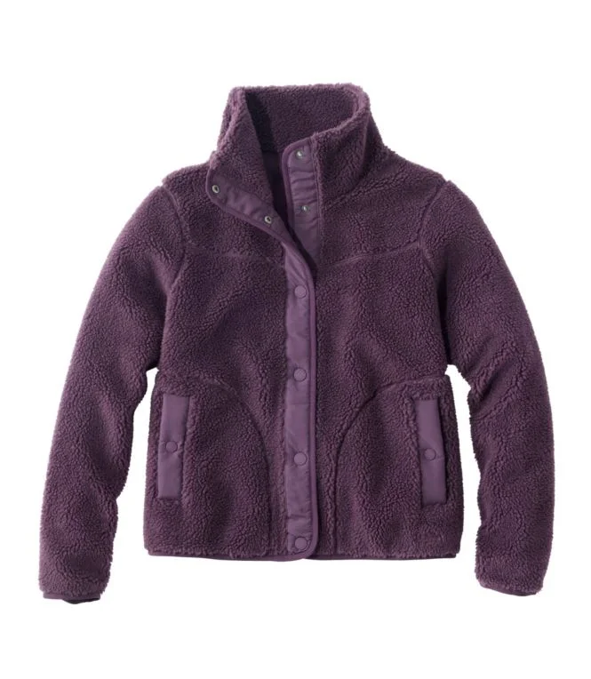 Women''s Bean''s Sherpa Fleece Jacket - Image 7
