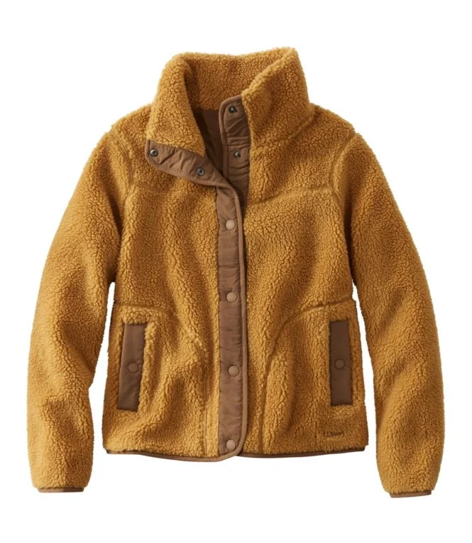 Women''s Bean''s Sherpa Fleece Jacket