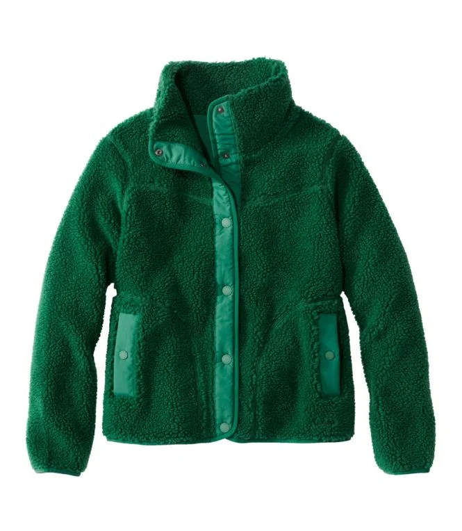 Women''s Bean''s Sherpa Fleece Jacket - Image 8