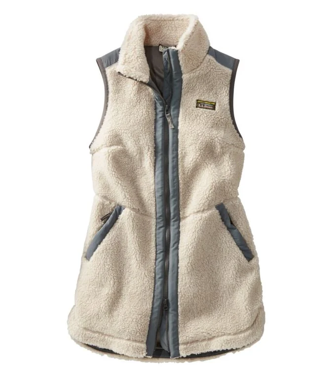 Women''s Bean''s Sherpa Fleece Long Vest - Image 10