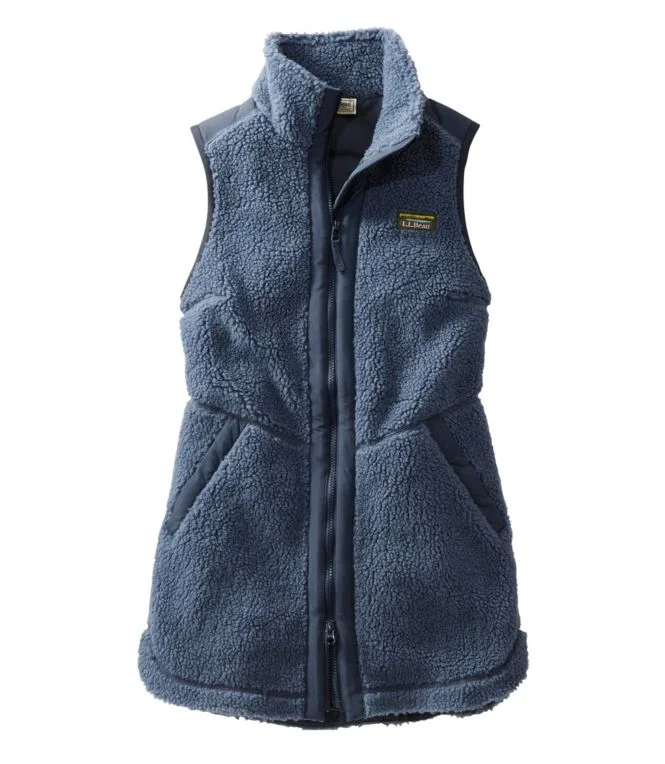 Women''s Bean''s Sherpa Fleece Long Vest - Image 12