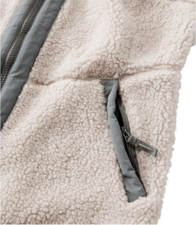 Women''s Bean''s Sherpa Fleece Long Vest - Image 7
