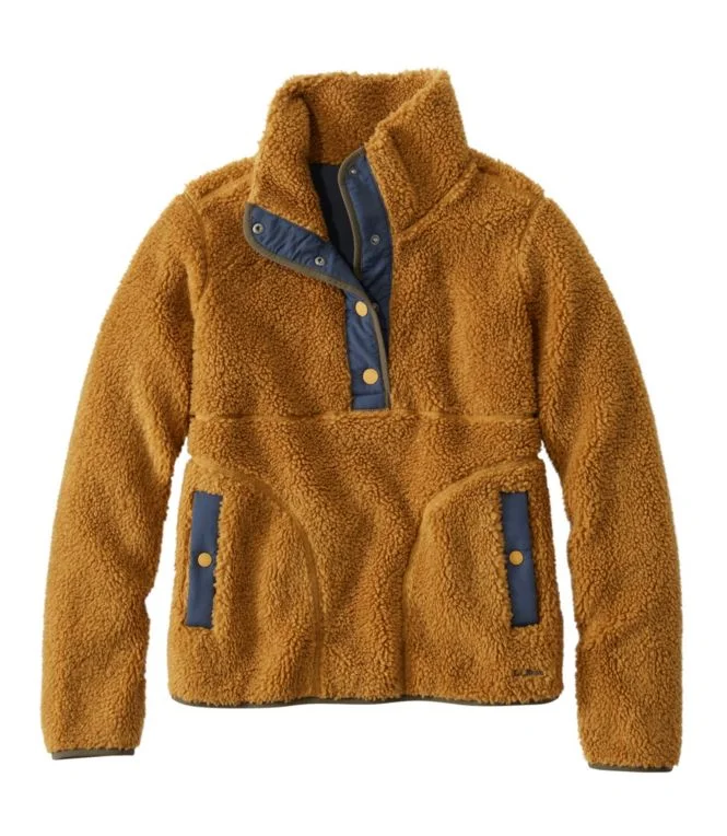 Women''s Bean''s Sherpa Fleece Pullover