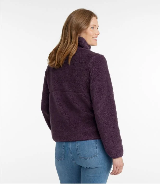 Women''s Bean''s Sherpa Fleece Pullover - Image 4