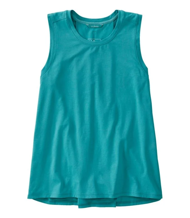 Alternative view of Women''s Beyond Soft Tank, Pleat-Back