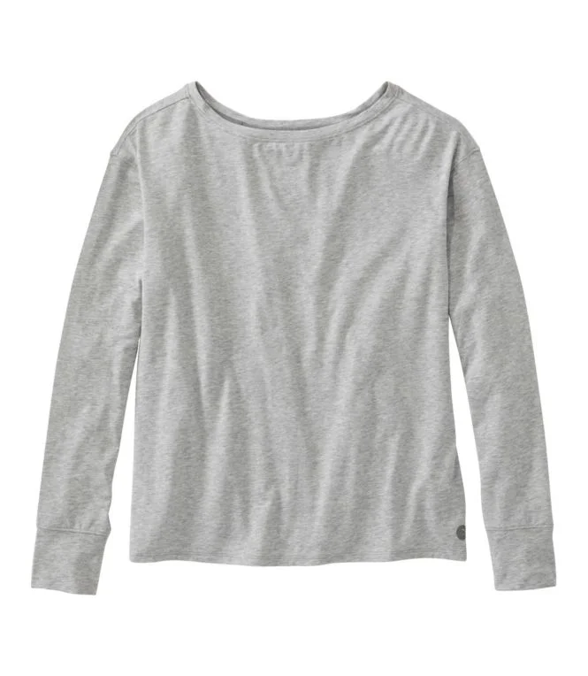 Women''s Beyond Soft Tee, Pleat-Back Long-Sleeve - Image 6