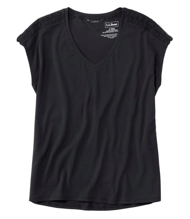 Women''s Beyond Soft V-Neck Tee, Short Sleeve - Image 3