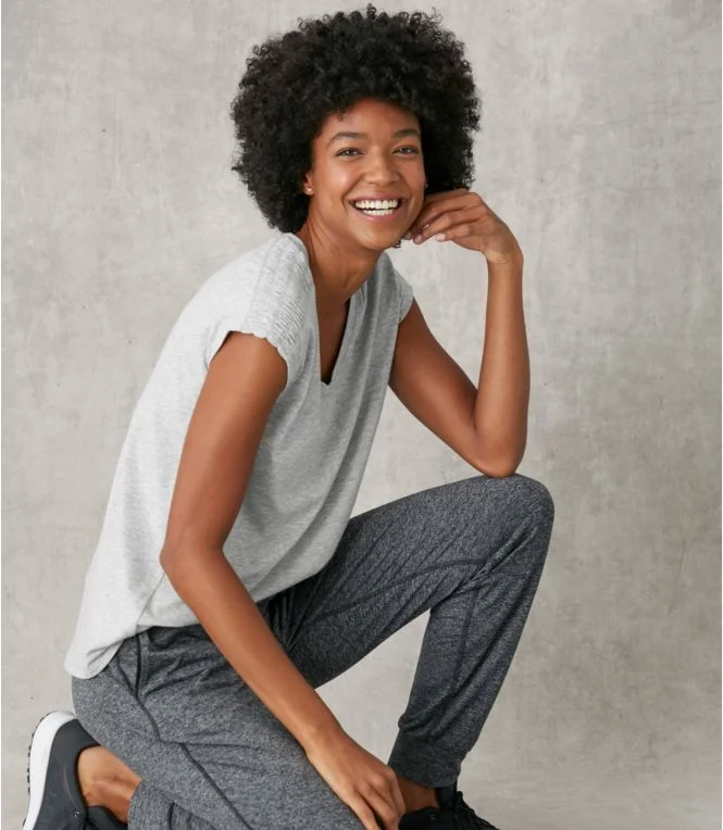 Women''s Beyond Soft V-Neck Tee, Short Sleeve - Image 7