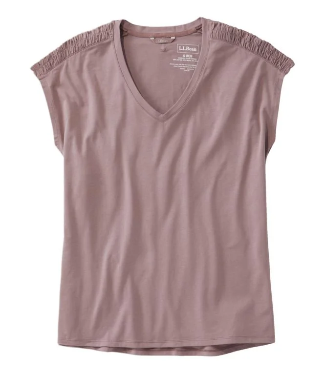 Women''s Beyond Soft V-Neck Tee, Short Sleeve - Image 10