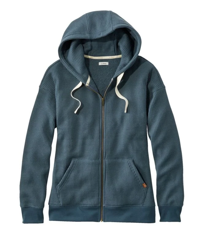 Women''s Birchwood Brushed Waffle Full-Zip Hoodie - Image 10