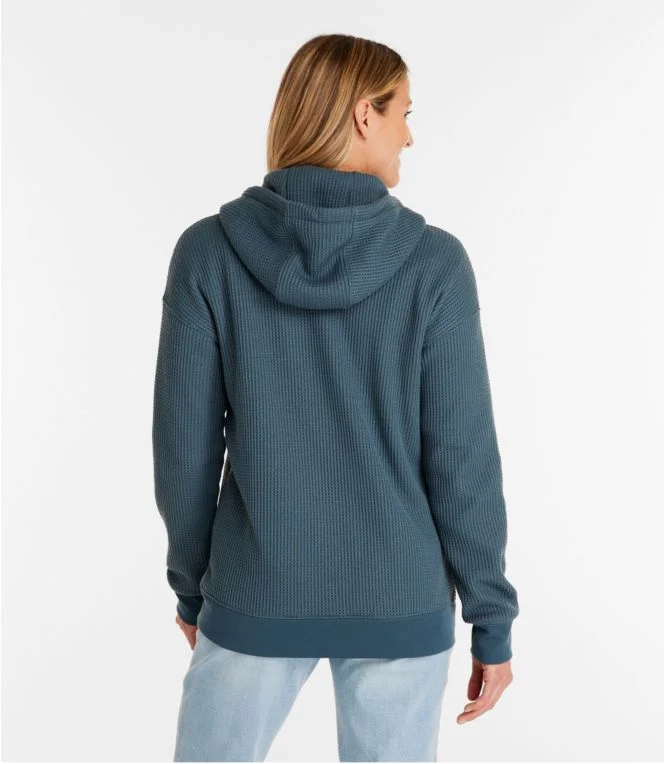 Women''s Birchwood Brushed Waffle Full-Zip Hoodie - Image 4