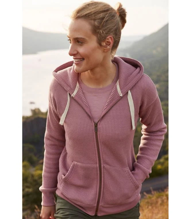Women''s Birchwood Brushed Waffle Full-Zip Hoodie - Image 7