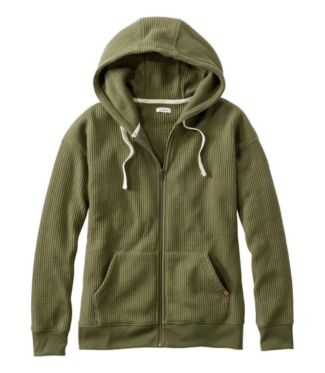 Women''s Birchwood Brushed Waffle Full-Zip Hoodie - Image 8