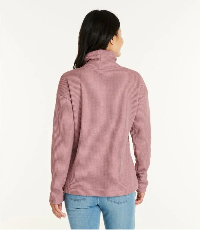 Women''s Birchwood Brushed Waffle Funnelneck - Image 4