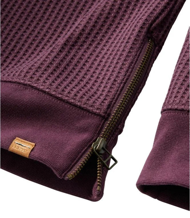 Women''s Birchwood Brushed Waffle Top, Crewneck - Image 5