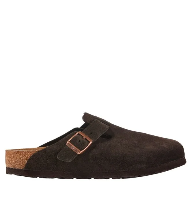 Women''s Birkenstock Boston Clogs, Suede - Image 9