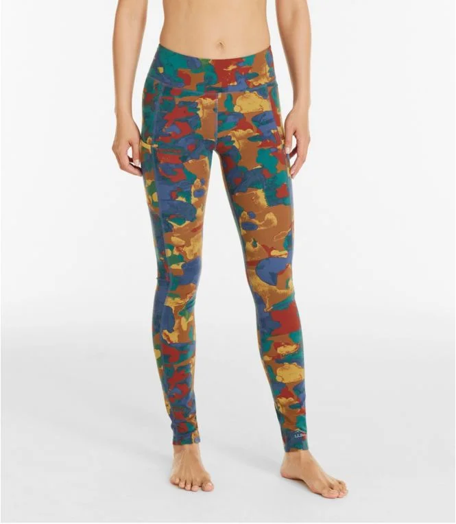 Women''s Boundless Performance Pocket Tights, Mid-Rise Print - Image 3