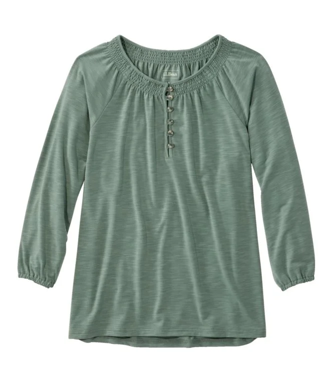 Alternative view of Women''s Camden Hills Tee, Three-Quarter-Sleeve