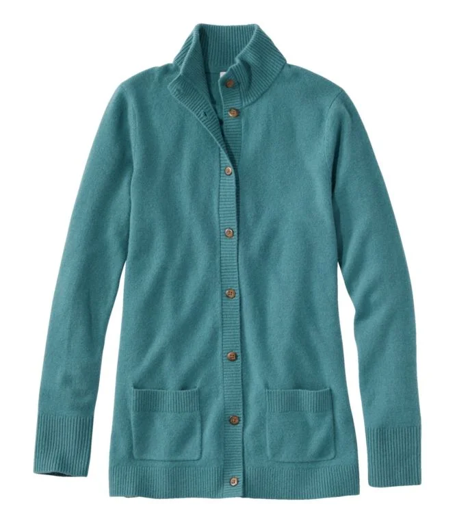 Women''s Classic Cashmere Button-Front Cardigan - Image 9