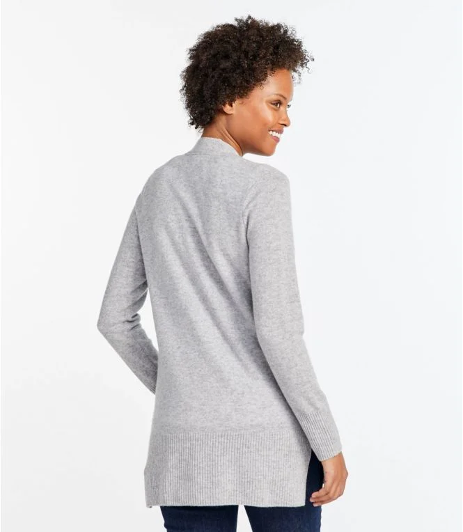 Women''s Classic Cashmere Open Cardigan with Pocket - Image 4