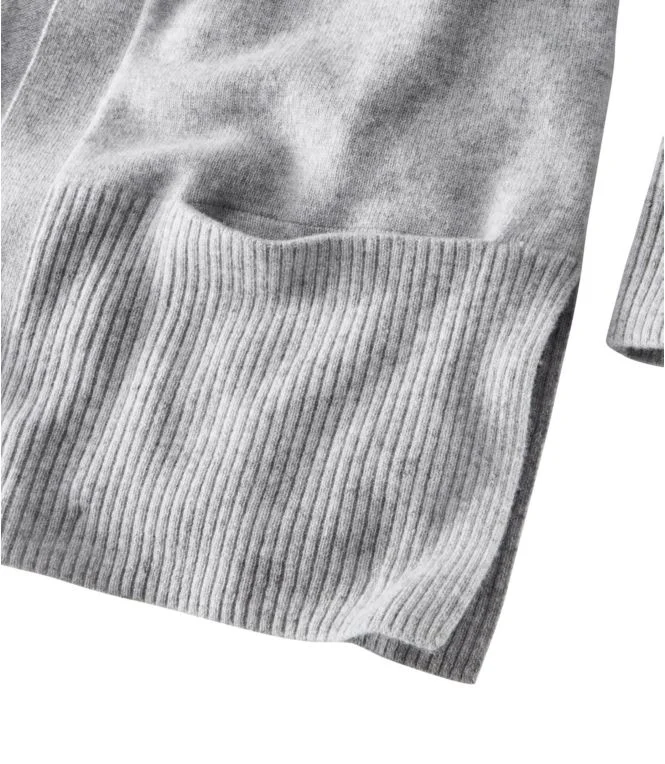 Women''s Classic Cashmere Open Cardigan with Pocket - Image 5