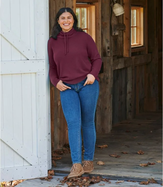 Women''s Classic Cashmere Sweater, Funnelneck - Image 6