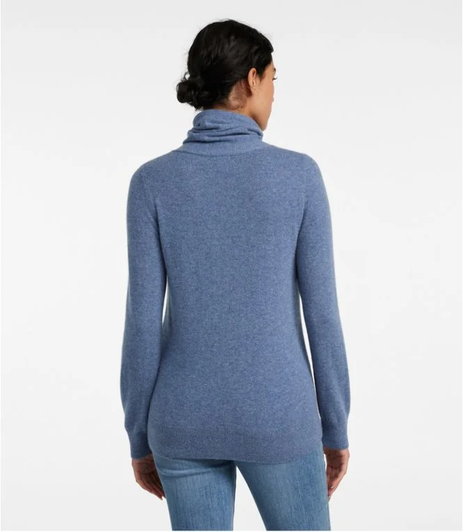 Women''s Classic Cashmere Sweater, Funnelneck - Image 4