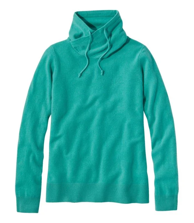 Women''s Classic Cashmere Sweater, Funnelneck - Image 9