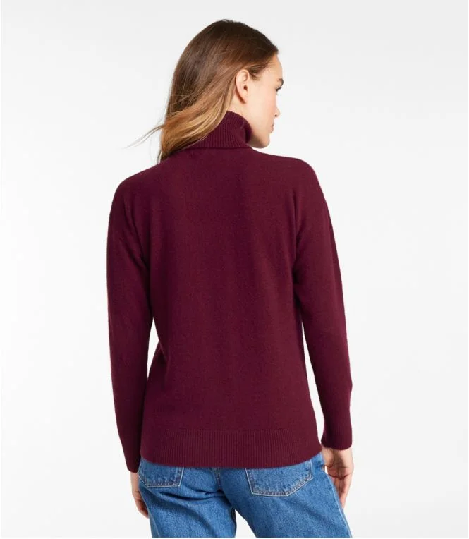 Women''s Classic Cashmere Sweater, Turtleneck - Image 4