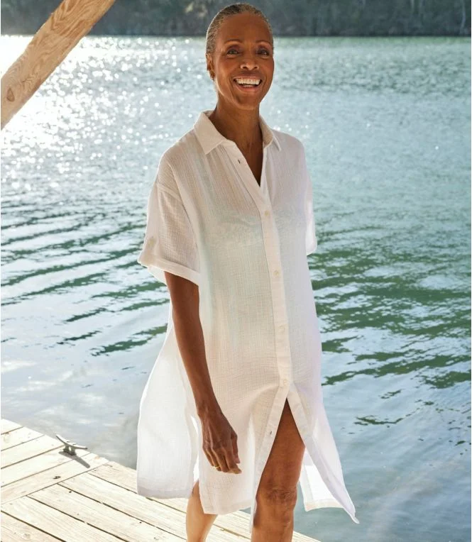 Women''s Cloud Gauze Midi Dress - Image 14