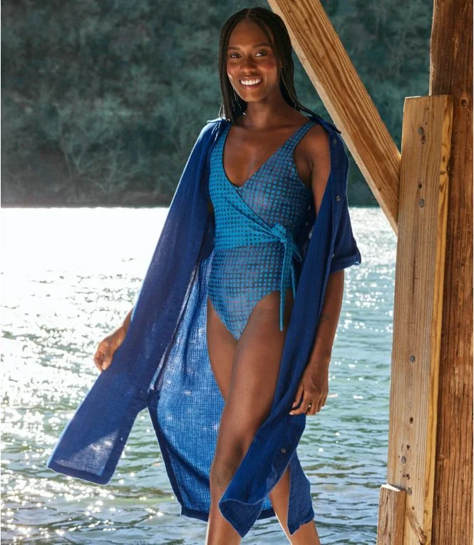 Women''s Cloud Gauze Midi Dress - Image 7