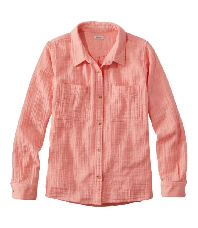 Alternative view of Women''s Cloud Gauze Shirt, Long-Sleeve