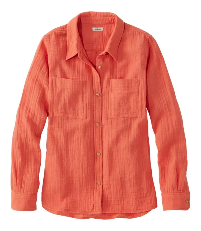 Women''s Cloud Gauze Shirt, Long-Sleeve - Image 8