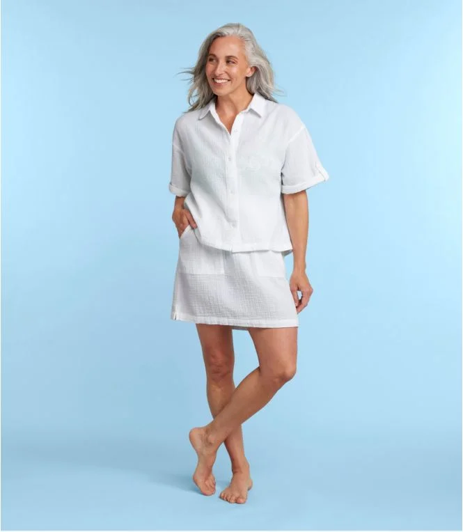 Women''s Cloud Gauze Skirt - Image 9